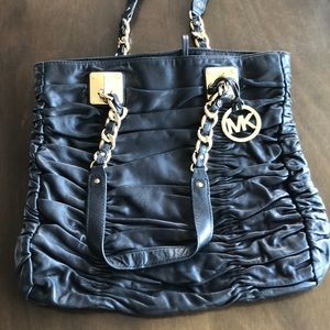 Michael Kors black shoulder bag